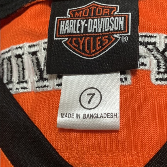 Harley davidson jersey for kids - Picture 4 of 4